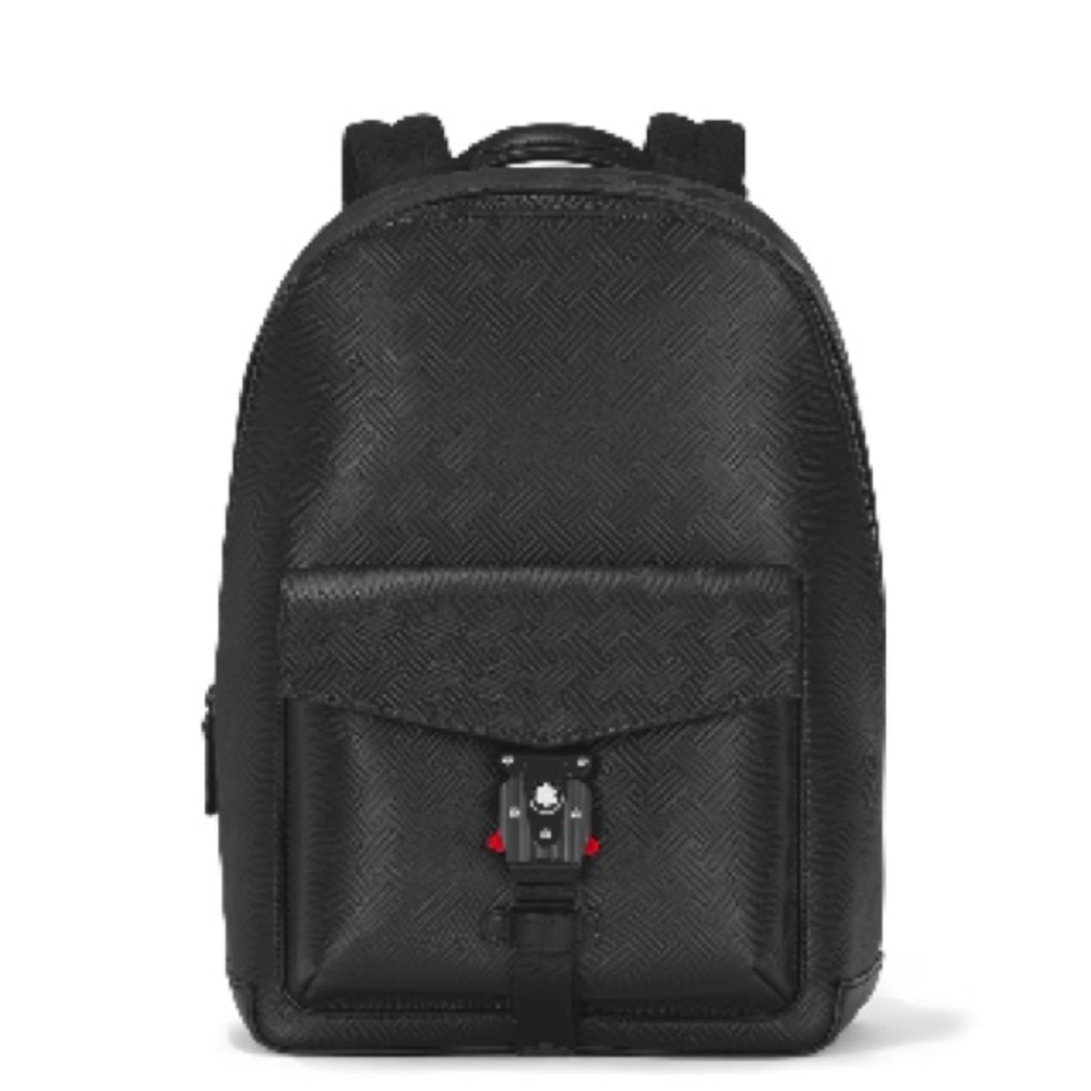 Montblanc Textured Black Backpack